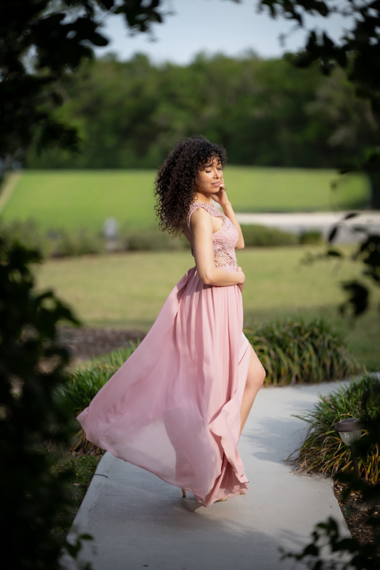 Flowing dress